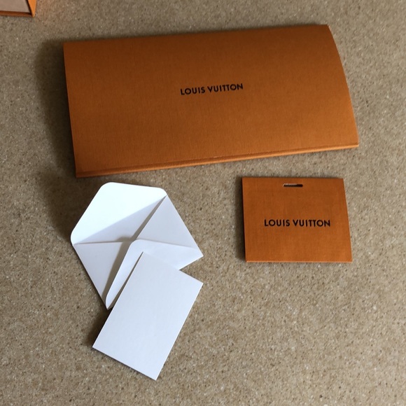 Authentic Louis Vuitton Long Wallet Box and point of sale accessories - Picture 4 of 16